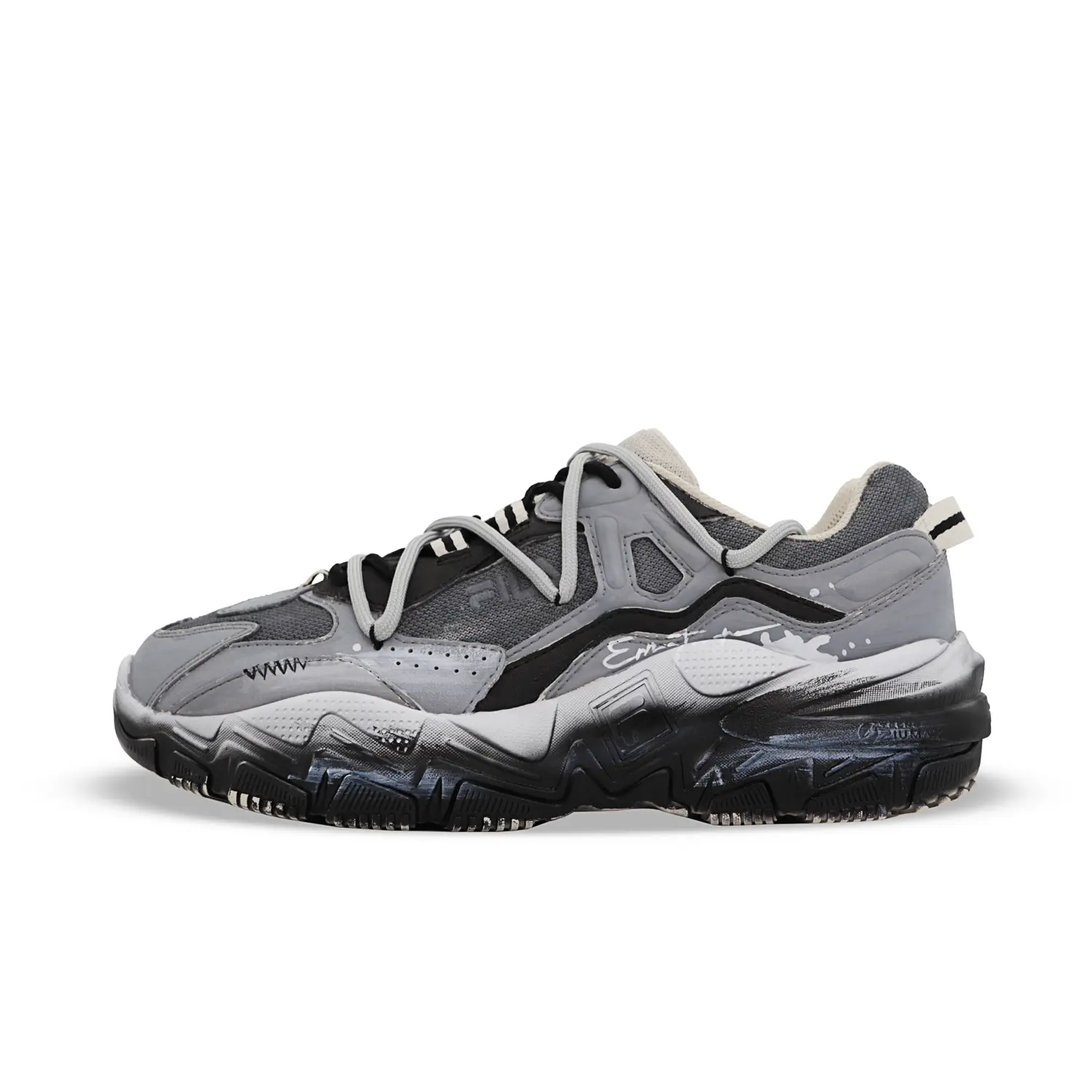 

Ravagement 2 Абразивостойкие Легкие Кроссовки Low Top Casual для мужчин FILA, серый