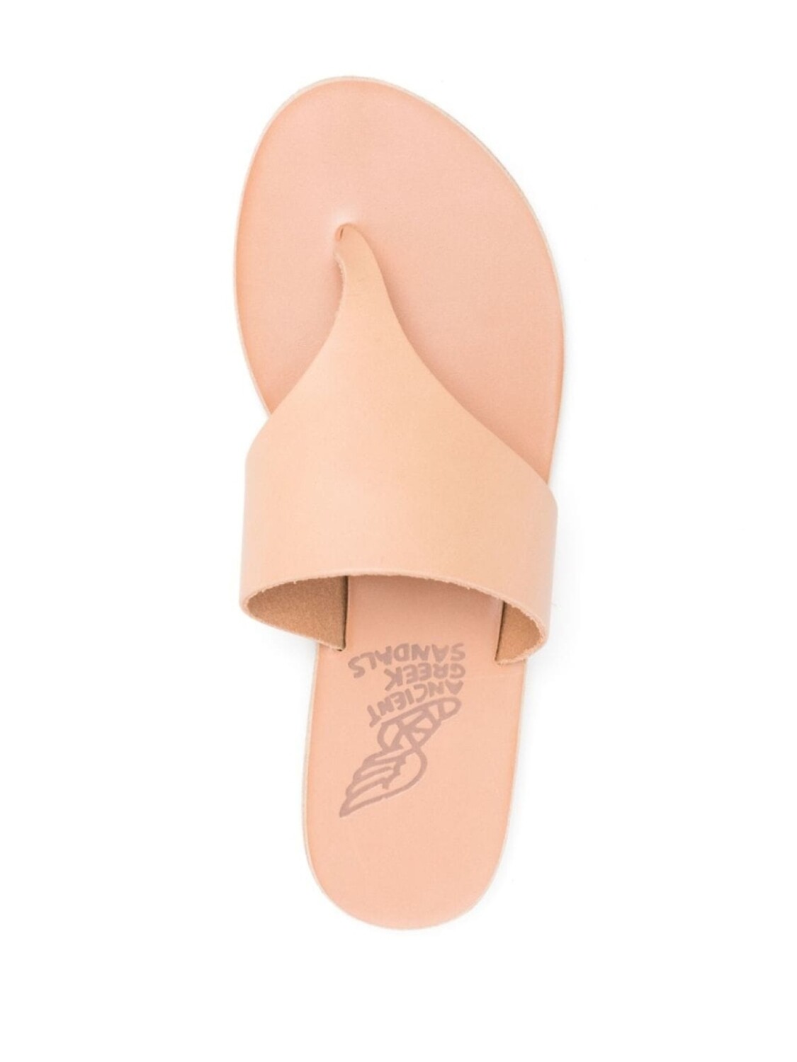 Ancient Greek Sandals сандалии Mera с Т-образным ремешком, нейтральный цвет — фото 4