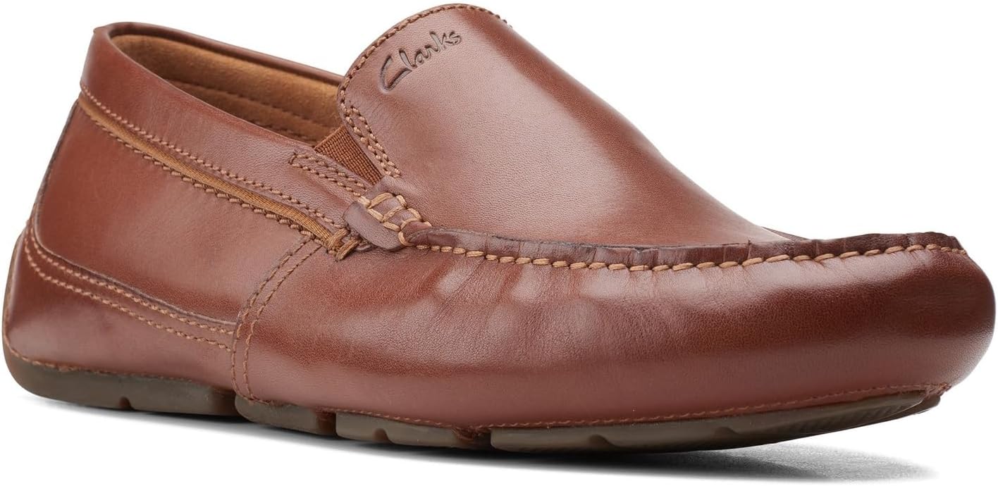 Мужские лоферы Clarks Markman PlainDriving, темно-коричневый — фото 2