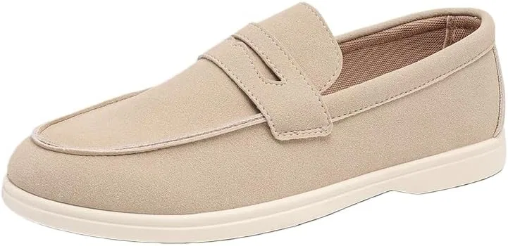 Мужские лоферы, повседневные, без бренда, Beige HoaloX