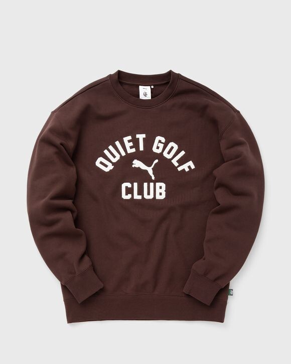 

Свитер Puma Puma X Qgc Graphic Crewneck, цвет dark chocolate