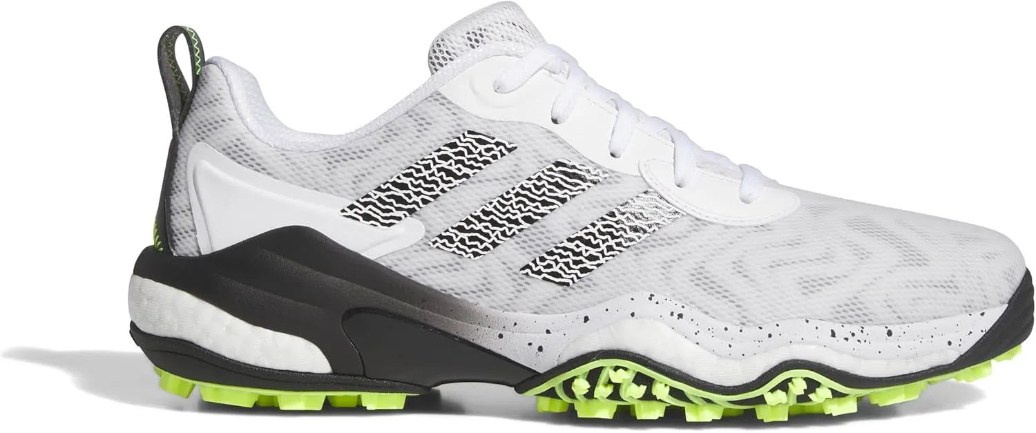 Мужские гольф-кроссовки Adidas Codechaos 25 без шипов, белый/черный — фото 4