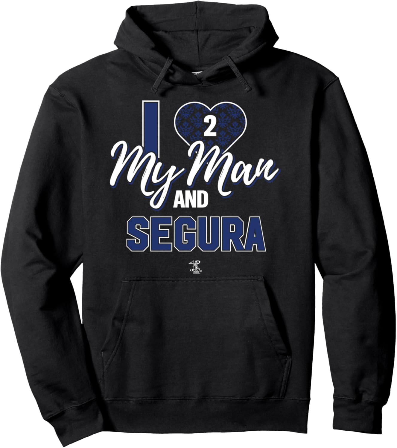 

Худи Jean Segra I love My Man Gameday, черная Ballpark Mvp