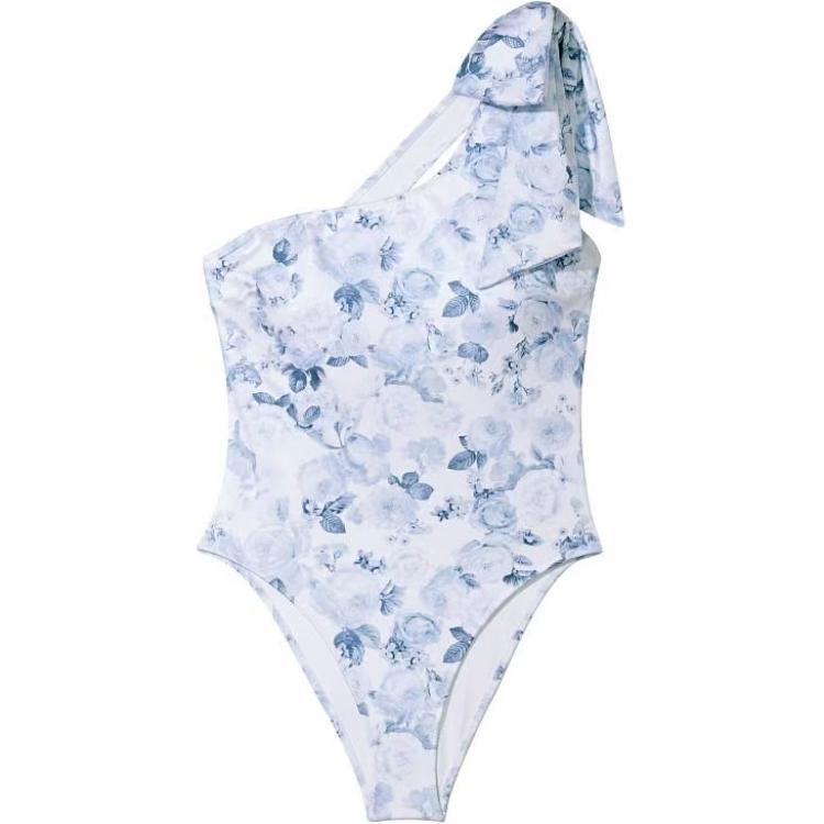 Victoria's Secret Цельный купальник Women's Blue And White Porcelain — фото 3