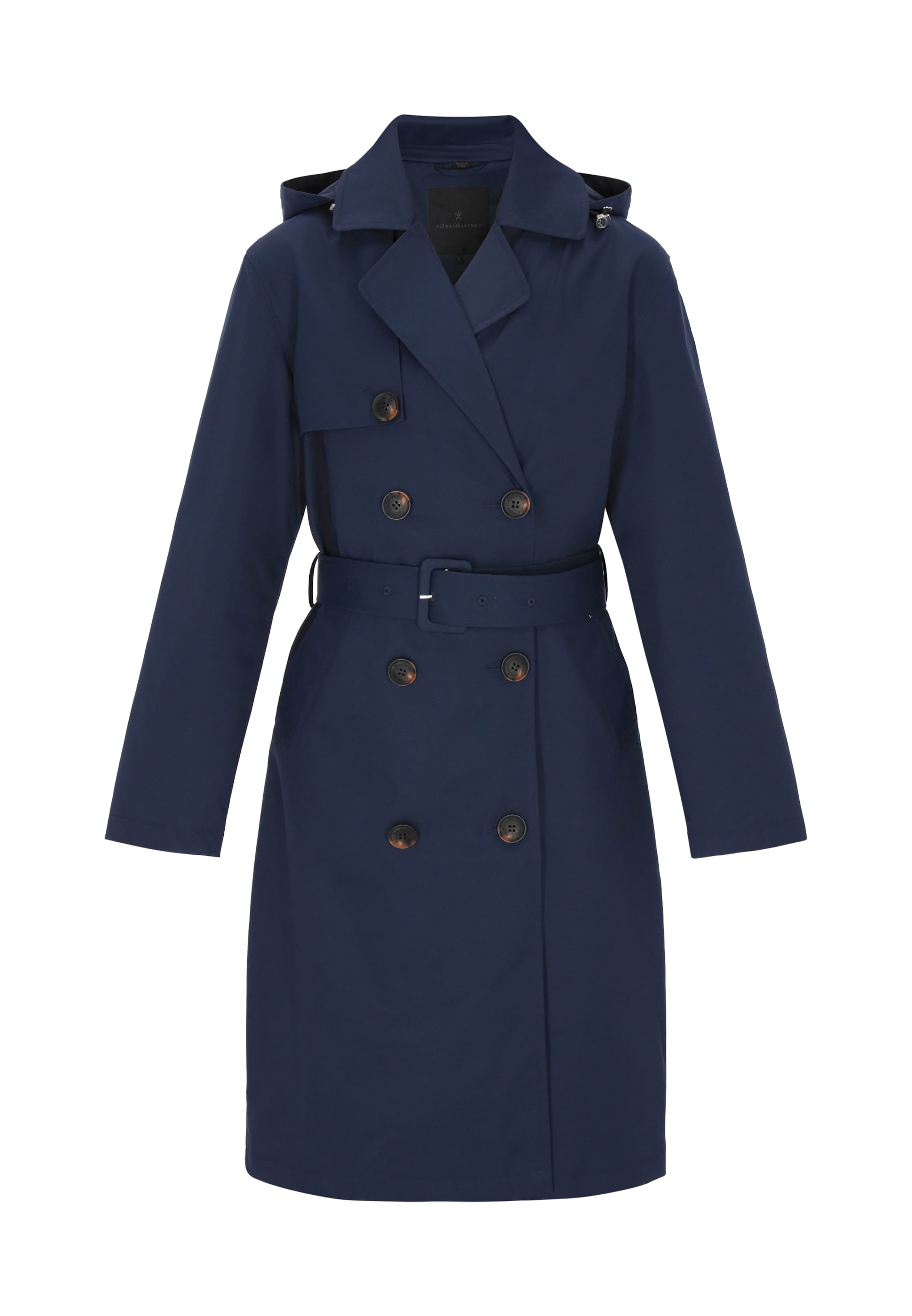 

DreiMaster Klassik Демисезонное пальто 'Classic' в цвете Navy