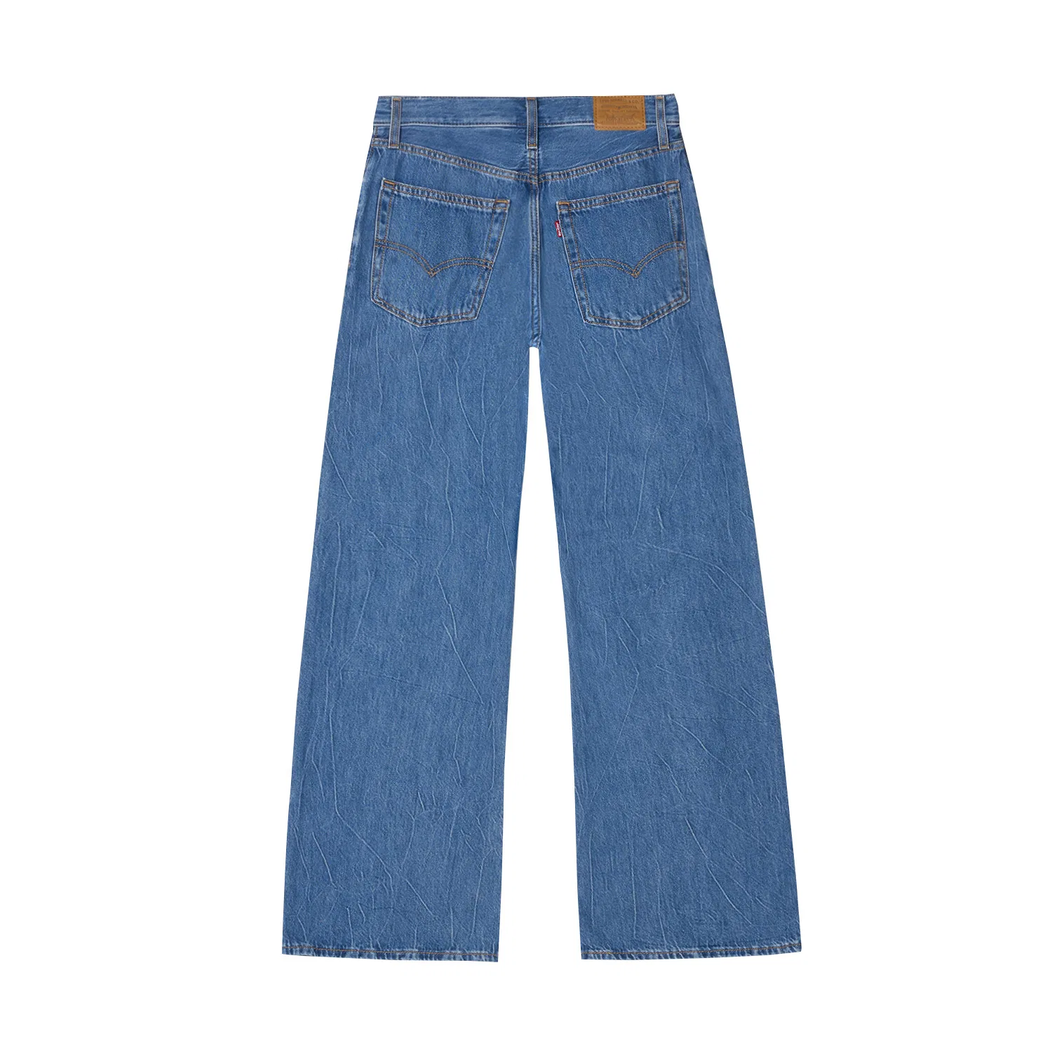 Джинсы женские medium blue moderate flared Levis — фото 3