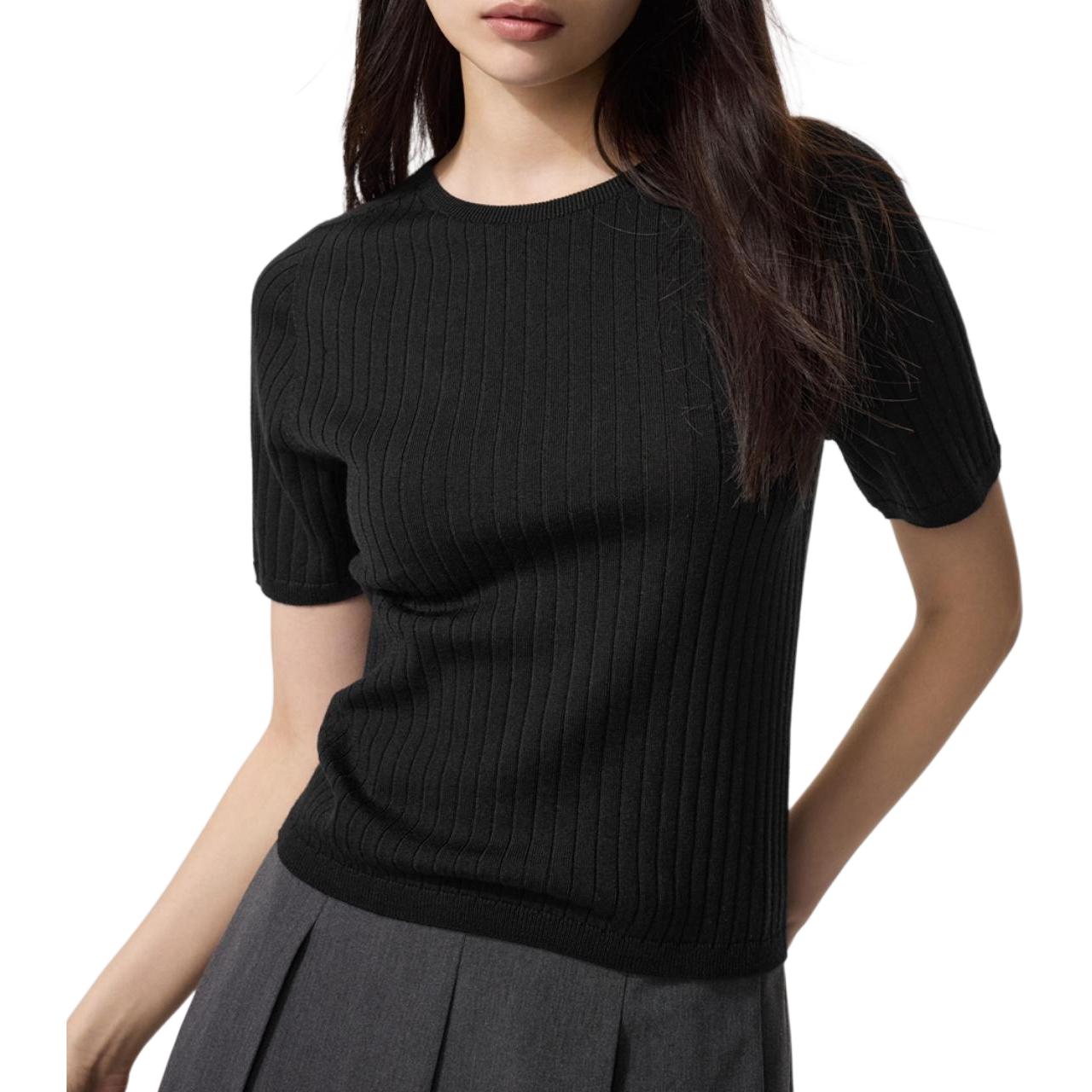 

UNIQLO Топ женский черный