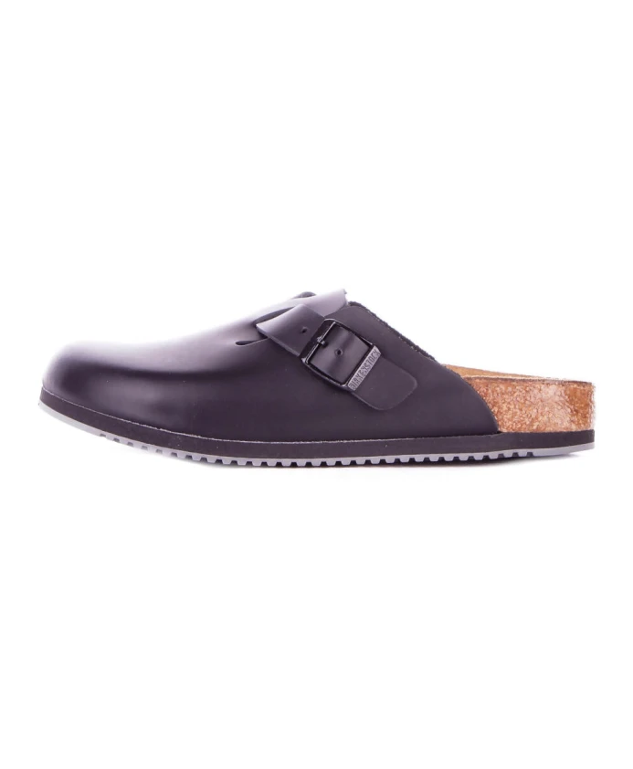 

Кожаные сандалии с регулируемыми пряжками Birkenstock, черный