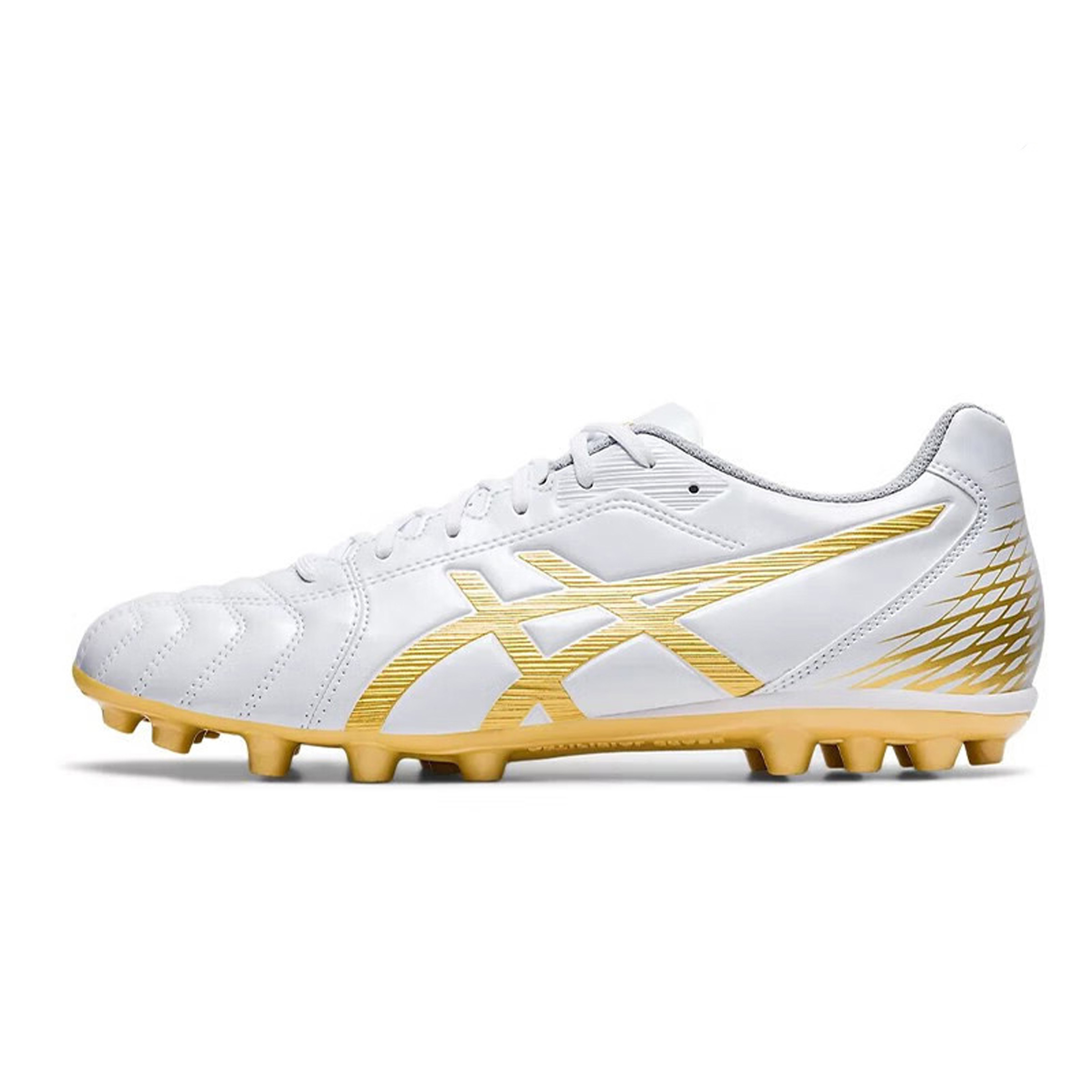 

Футболка Dslight Club White Rich Gold Asics, бело-золотая