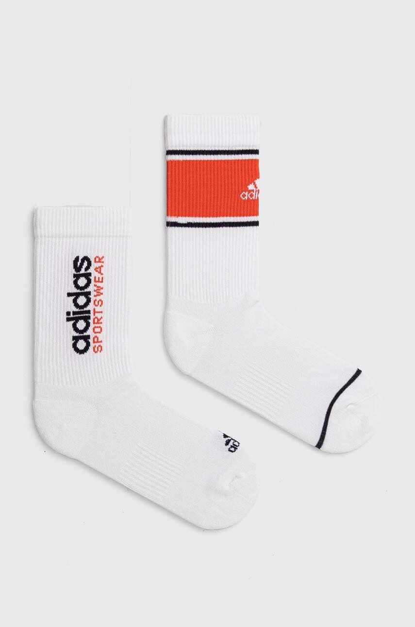 

2 упаковки носков adidas, белый