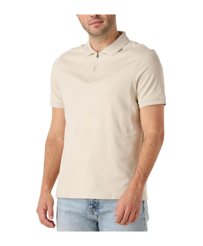 

Поло на молнии Liquid Touch World Calvin Klein, бежевый