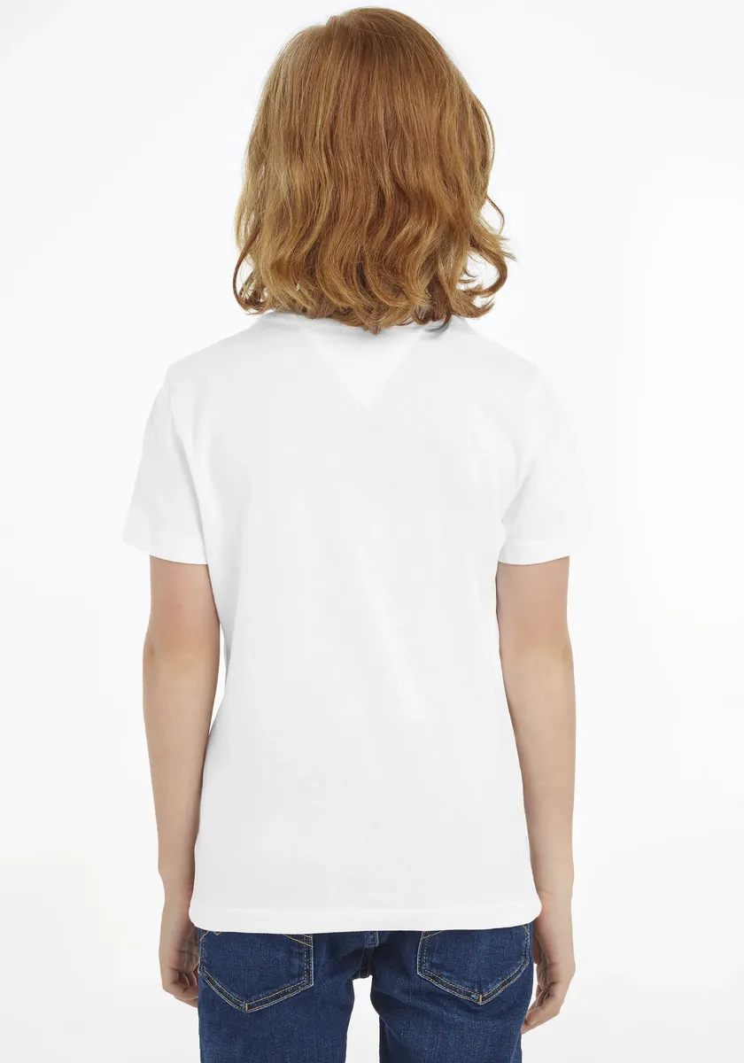 Футболка Tommy Hilfiger "ESSENTIAL TEE", белый — фото 4