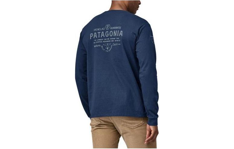 Футболка Patagonia Responsibili Tee, мужская, цвет Sleet Green/STGN — фото 3