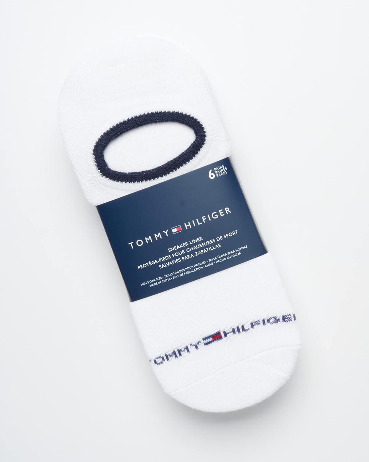 Мужские спортивные носки Tommy Hilfiger - носки Cushion, непромокаемые (12 шт.), White — фото 3