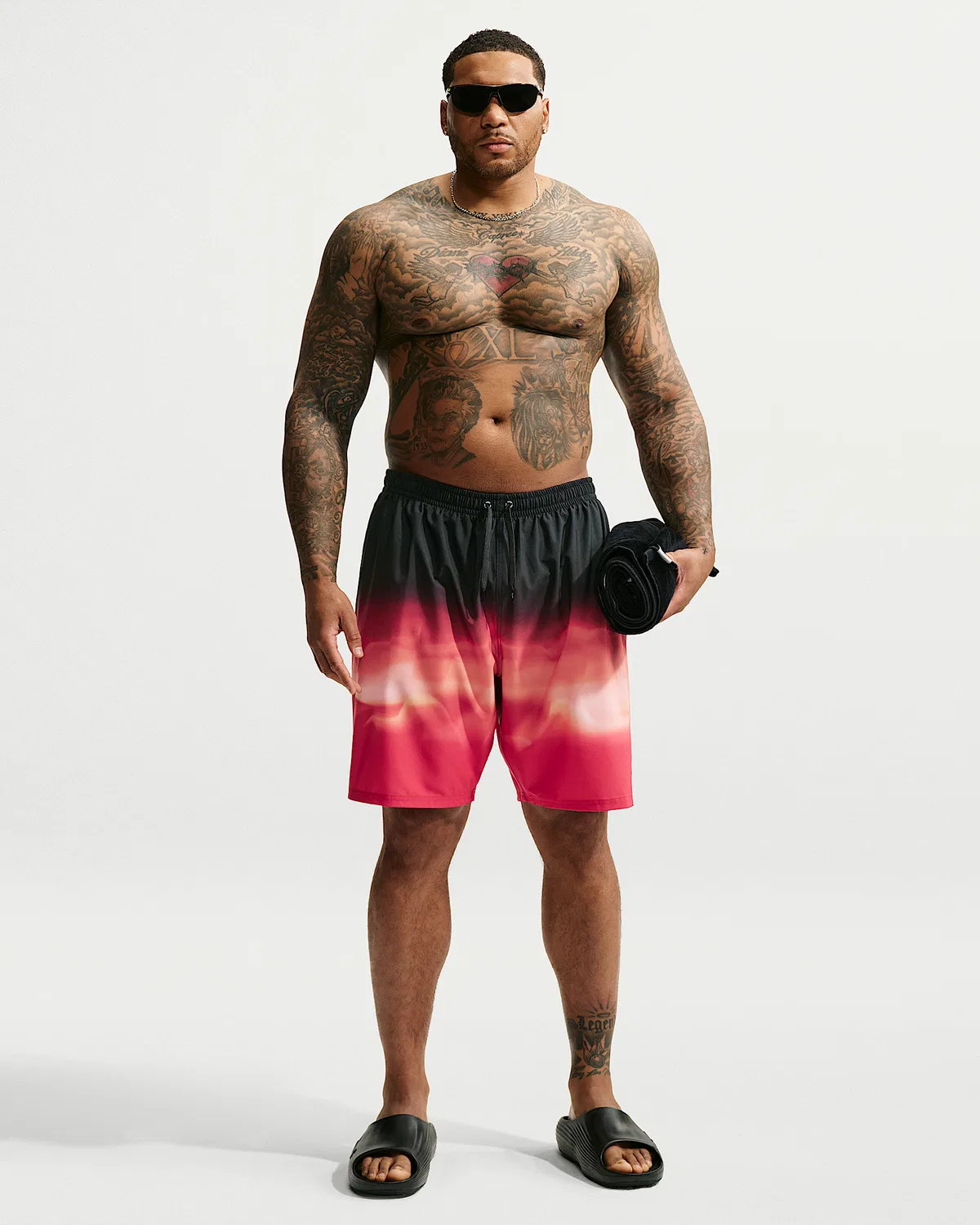 Мужские плавки Nike Swim Breaker 9" с подкладкой (Big & Tall), University Red