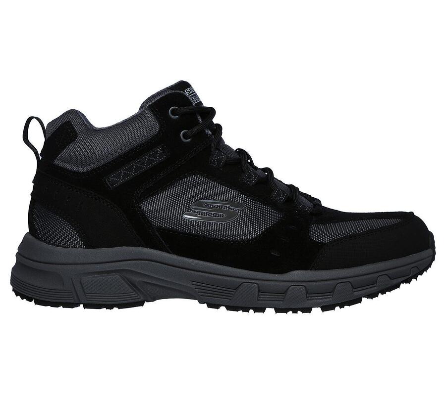 Мужские спортивные повседневные ботинки Skechers OAK CANYON IRONHIDE, черные — фото 2