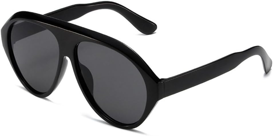 

Модные солнцезащитные очки большого размера для женщин в винтажном стиле, защита от УФ-излучения UV400 для мужчин, для занятий спортом на открытом воздухе и вождения, градиентные солнцезащитные очки generic, Black Grey