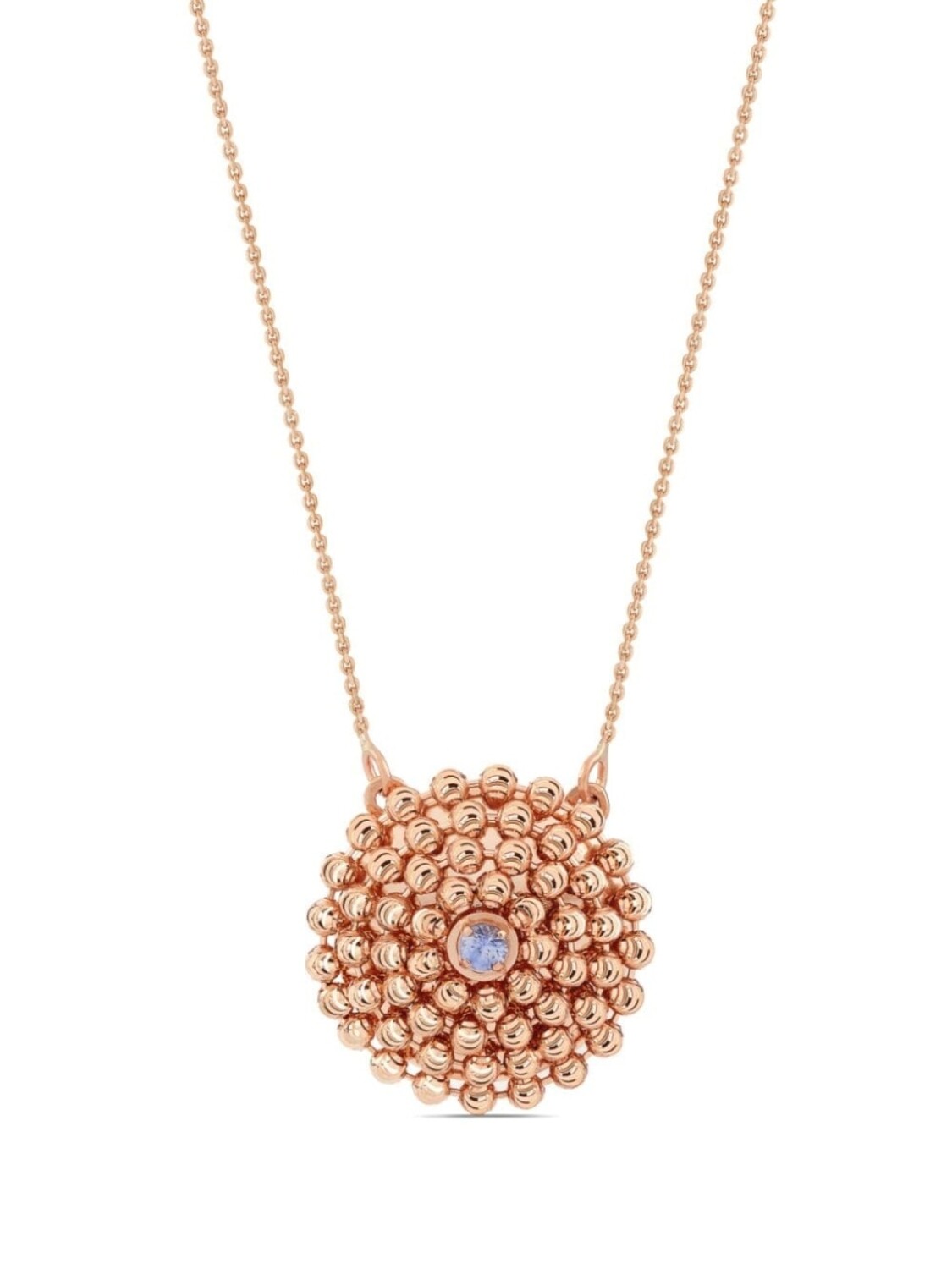 

Колье Mimosa из розового золота с сапфиром Officina Bernardi, розовый