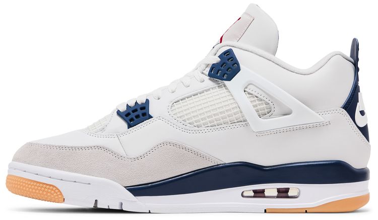 Кроссовки Air Jordan 4 Retro SP x Nike SB «Navy» — фото 3
