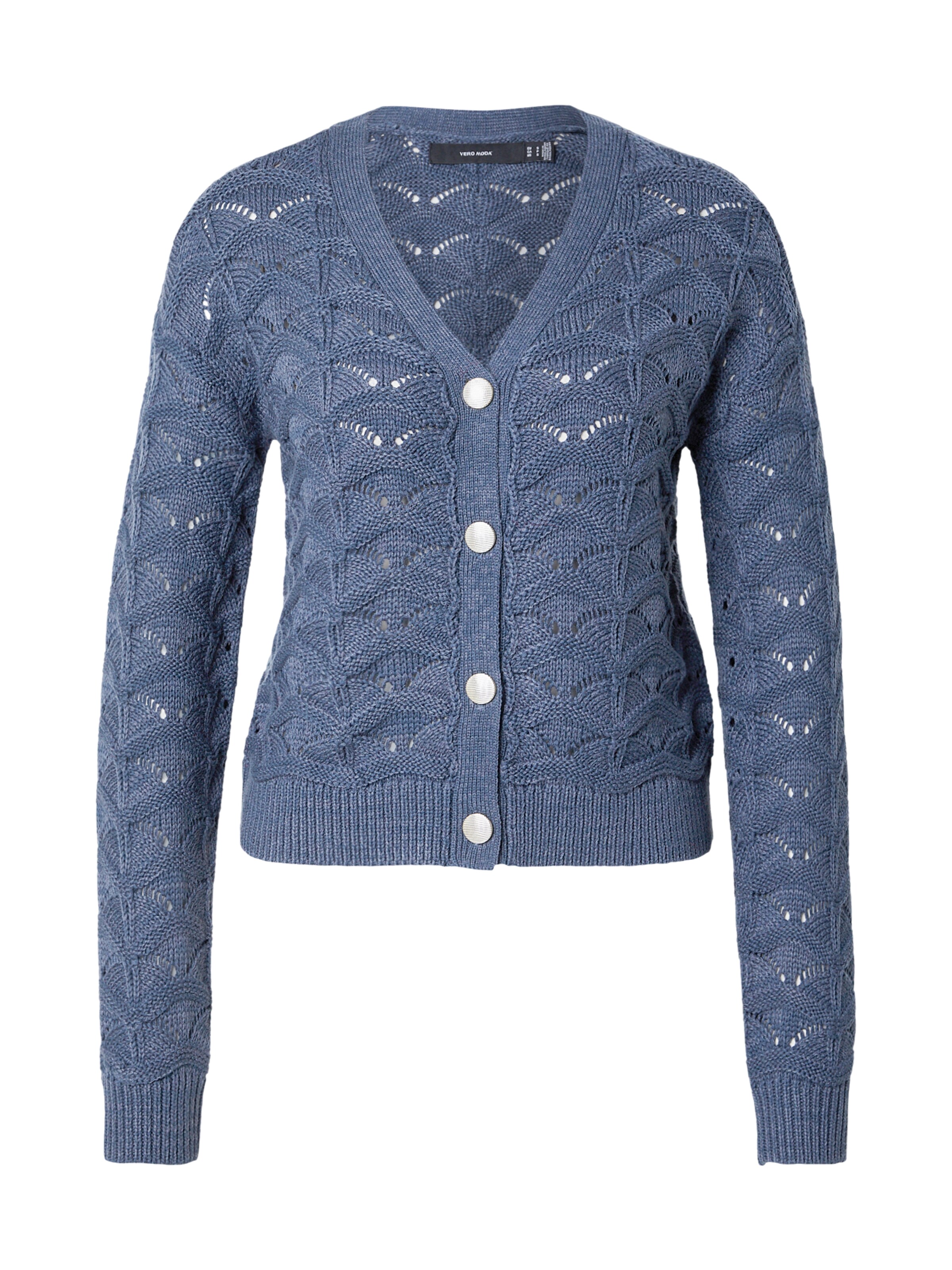 

VERO MODA Кардиган 'VMINDIGO' вязаный в синем дениме