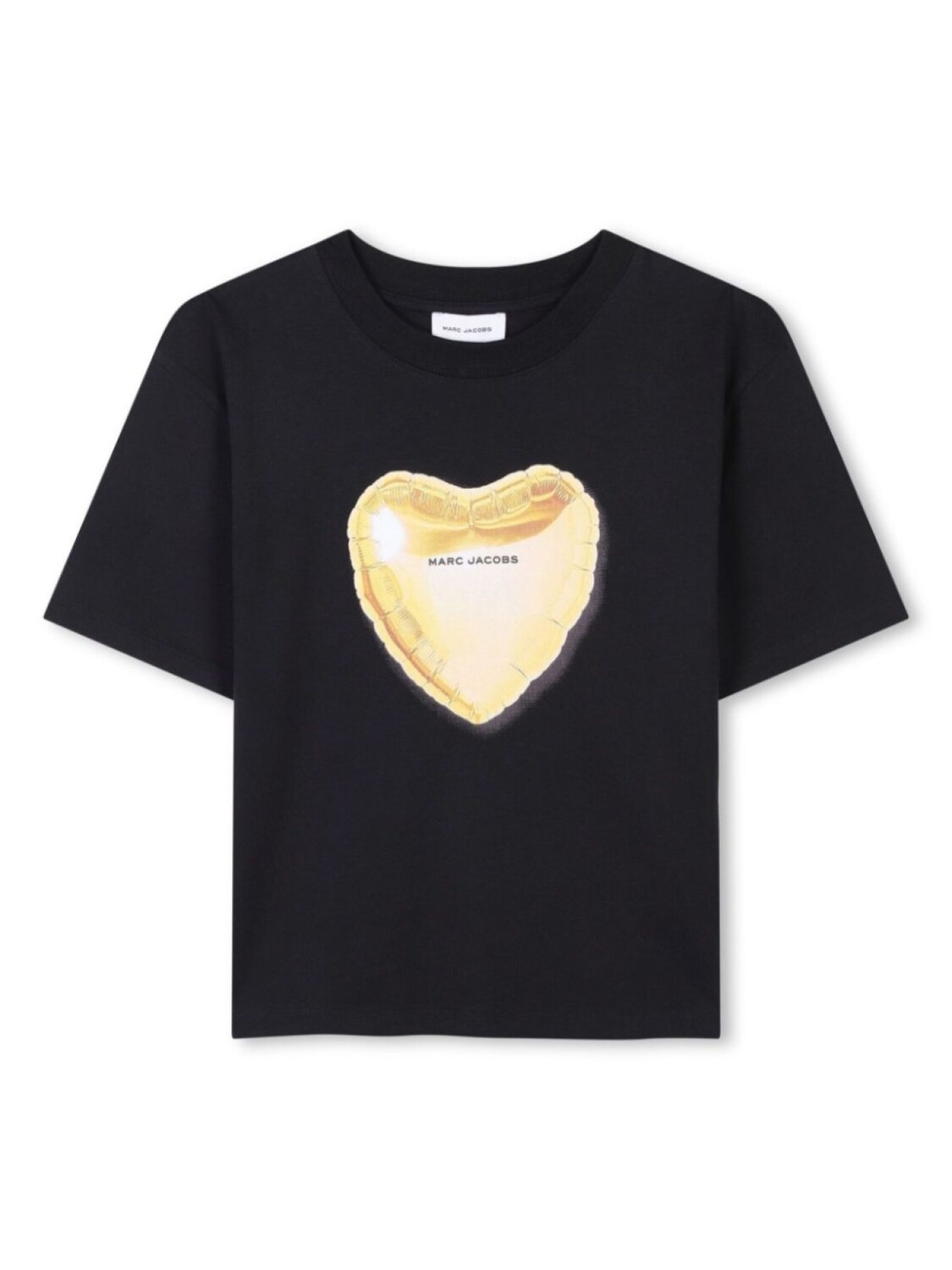 

Marc Jacobs Kids футболка с круглым вырезом, черный
