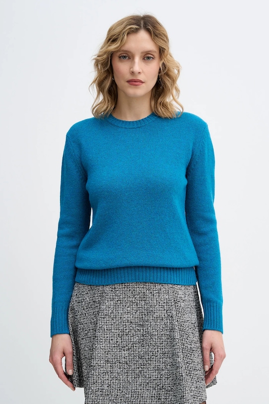 

Шерстяной свитер United Colors of Benetton, синий