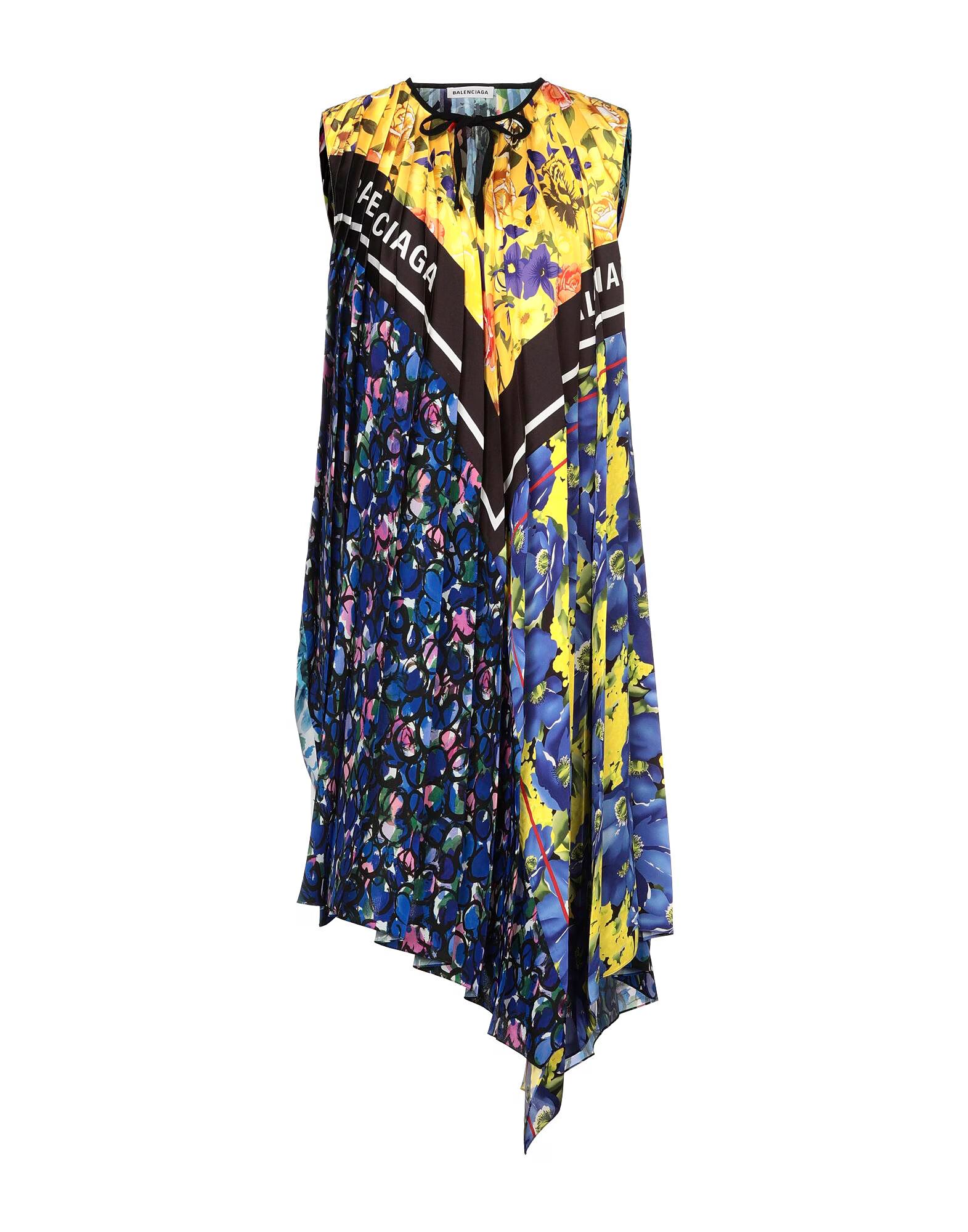 

Мини-платье Balenciaga, желто-оранжевый