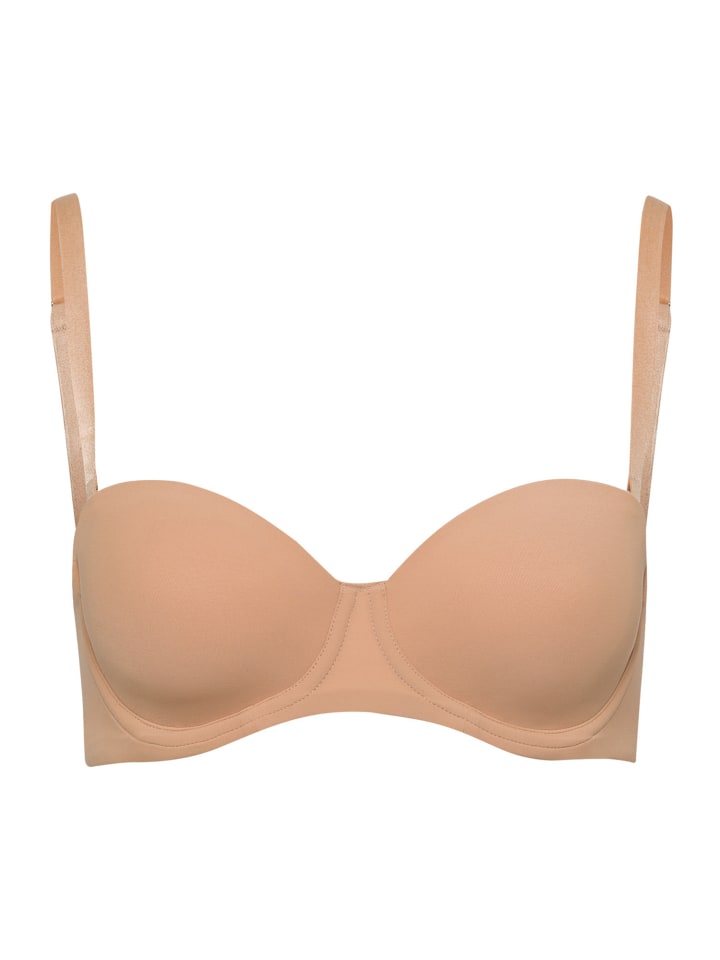 

Бюстгальтер без косточек Hanro, цвет nude