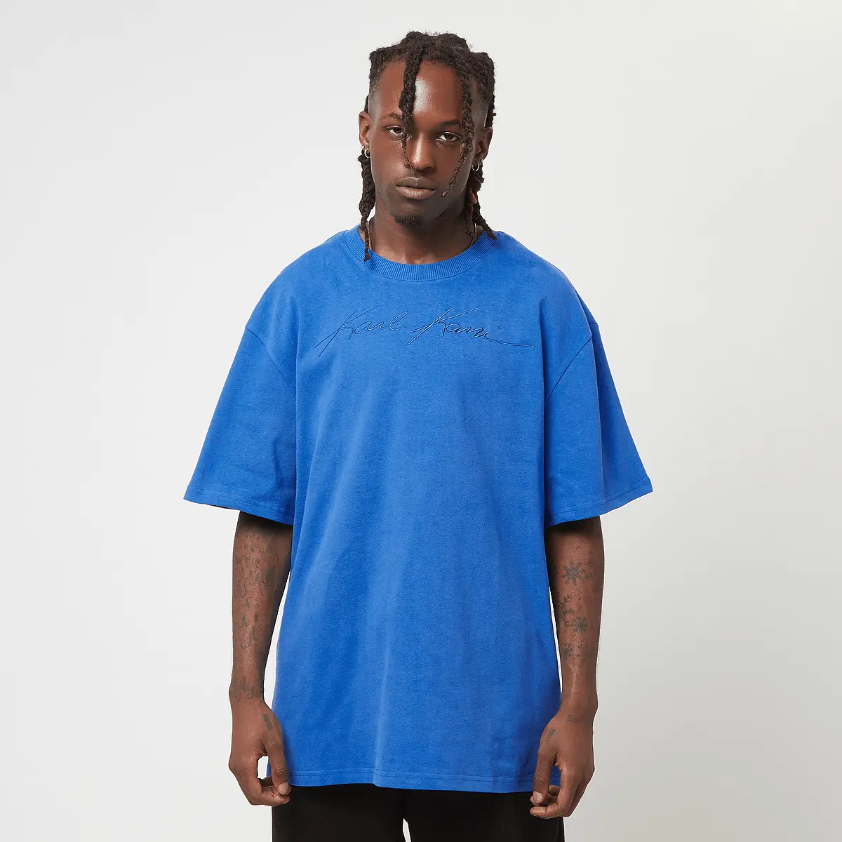 

Футболка Karl Kani Autograph Heavy Jersey Boxy Tee, синий
