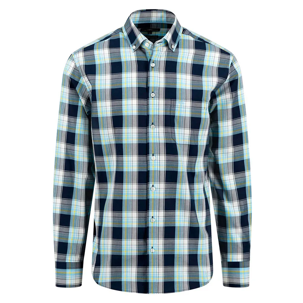 

Рубашка Fynch Hatton Modern Twill Shirt, синий