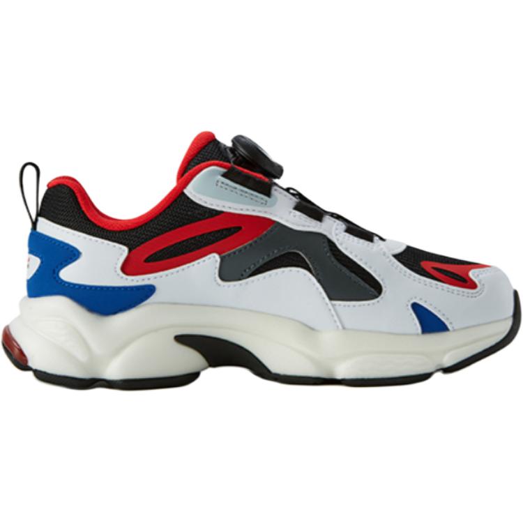 FILA KIDS Повседневные детские туфли FILA White Kids низкие противоскользящие износостойкие черные — фото 2