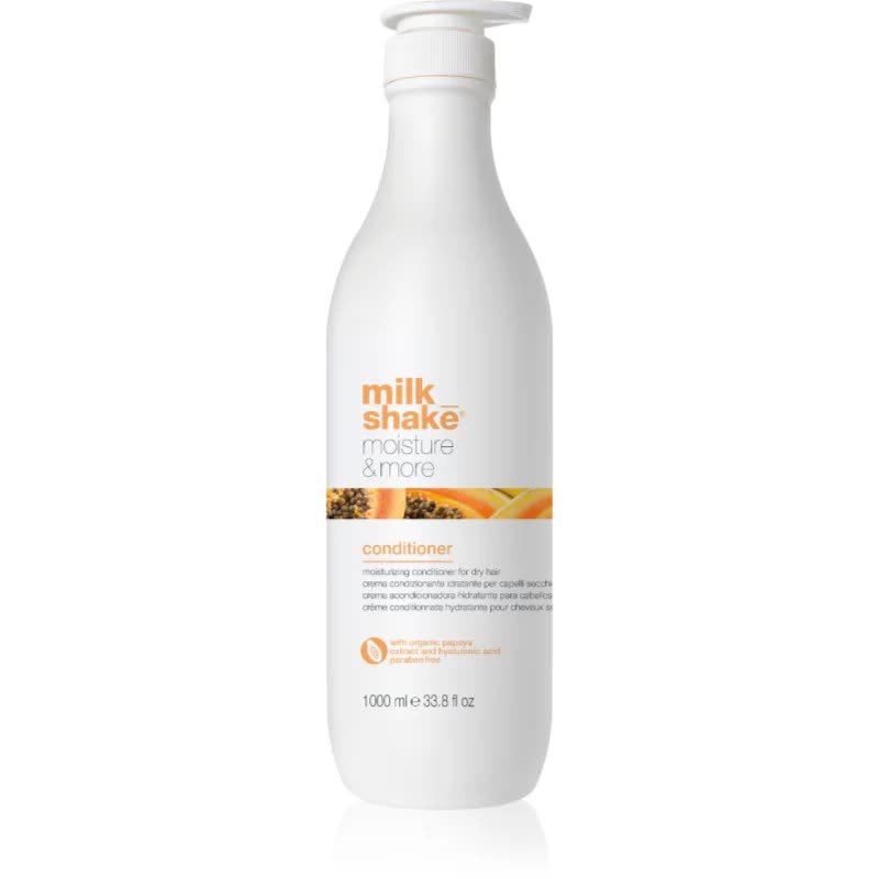 

Кондиционер Milkshake Moisture and More, интенсивно увлажняющий кондиционер для сухих и непослушных волос 1000 мл