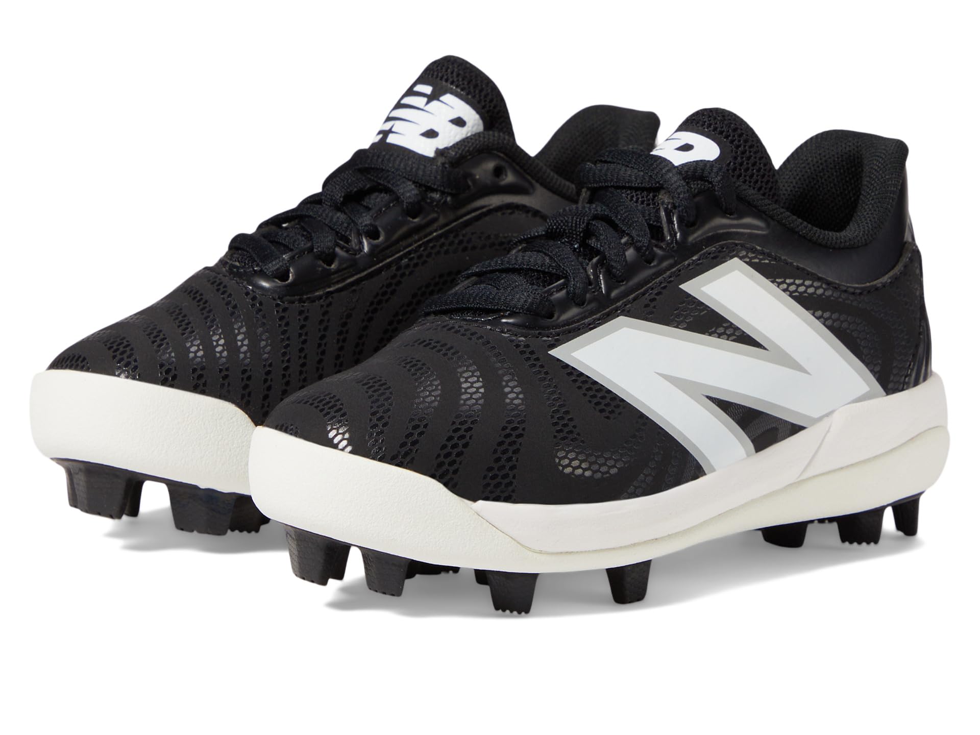 

Кроссовки New Balance Kids 4040v7 Rubber-Molded, цвет Black/Optic White