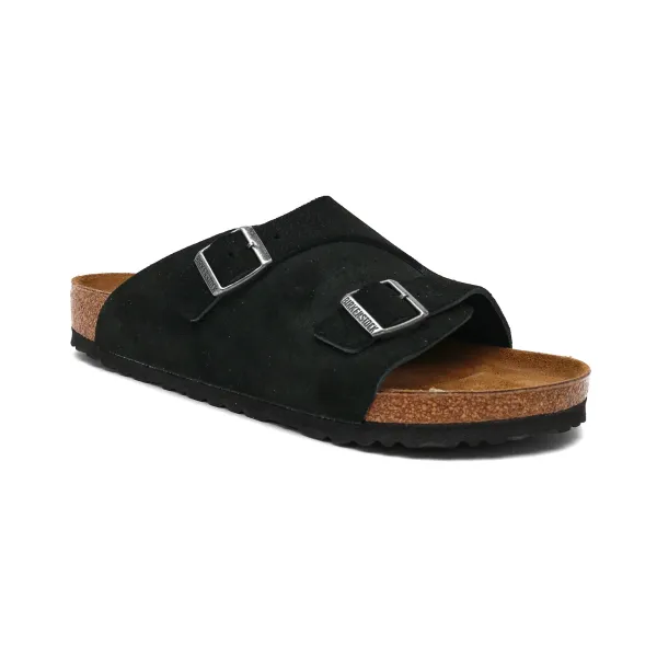 

Кожаные тапочки zürich vl Birkenstock, черный