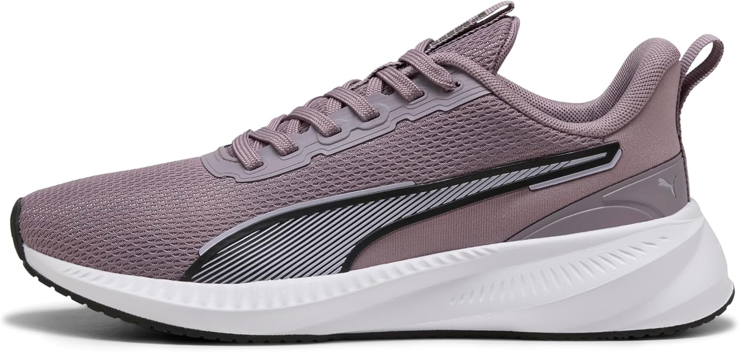Кроссовки PUMA Unisex-Adult Flyer Lite 3, черный/сиреневый — фото 3