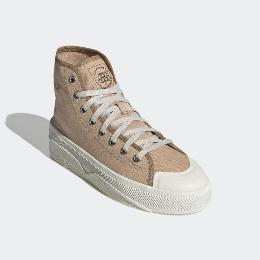Кроссовки adidas Nizza Hi ADV, мужские, бежевый — фото 4