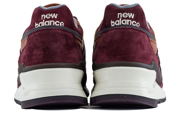 Кроссовки 997 сделано в США New Balance, красный — фото 4