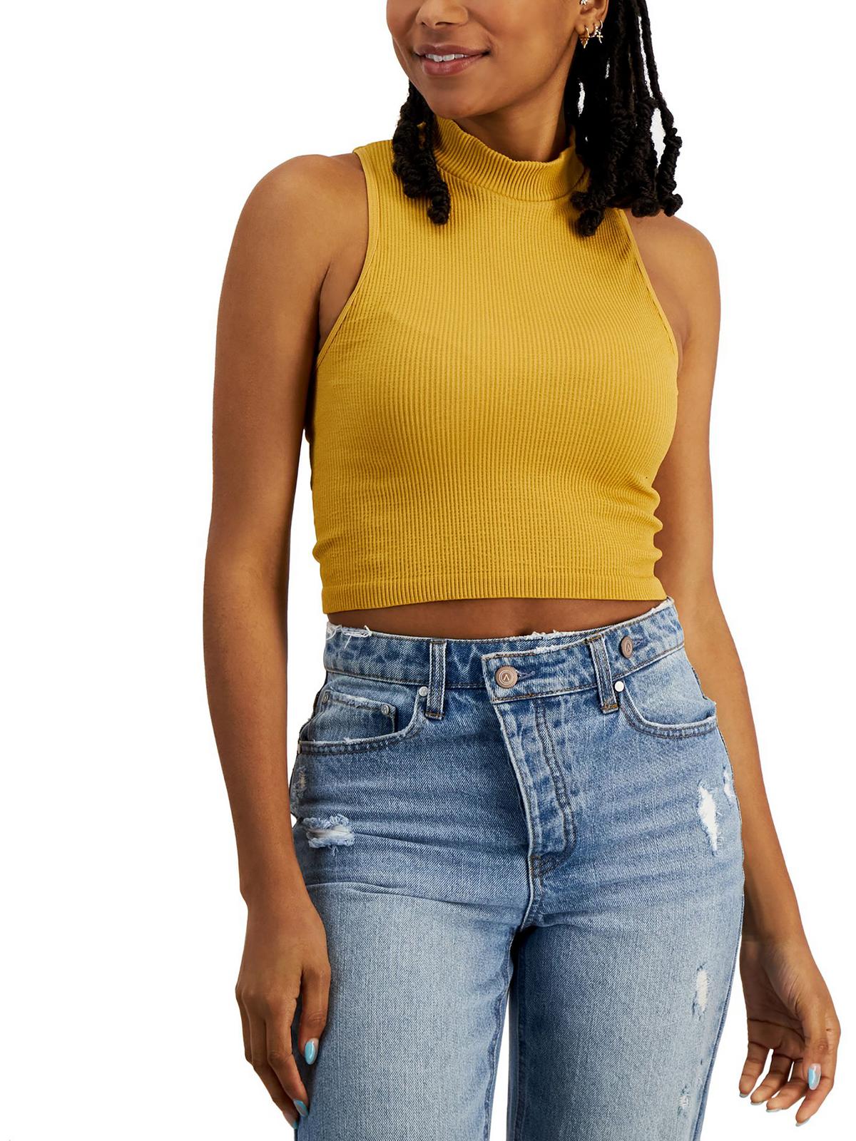 

Женская облегающая ребристая майка для коррекции фигуры Hippie Rose, цвет golden ore