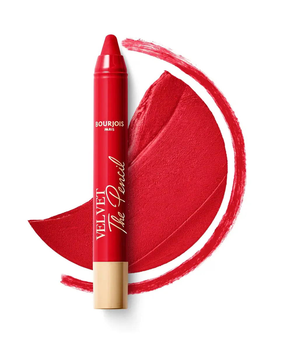 Помада для губ Velvet The Pencil Bourjois, 07 Rouge Es-Carmin — фото 2