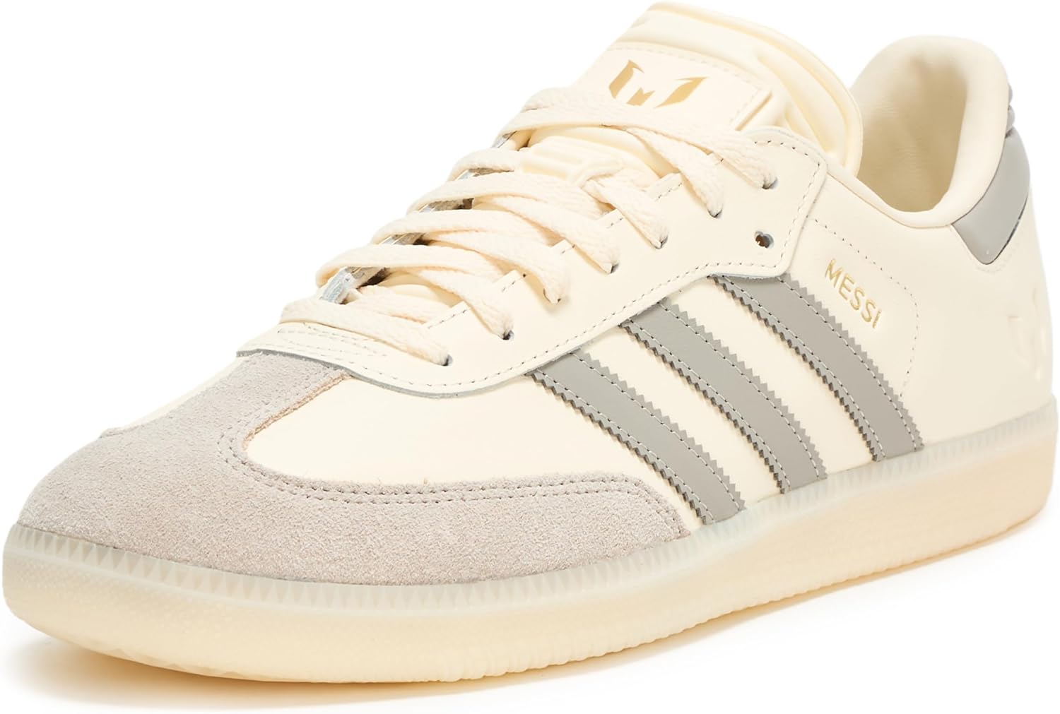 

Мужские кроссовки Adidas Samba Messi, белый/коричневый/кремовый/светло-коричневый