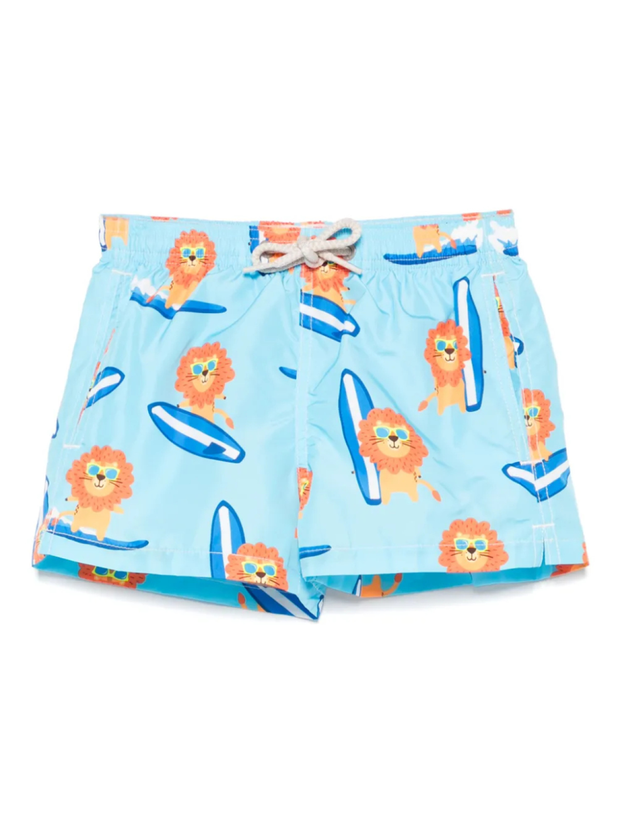 

MC2 Saint Barth Kids плавки-шорты Jean Lighting, синий