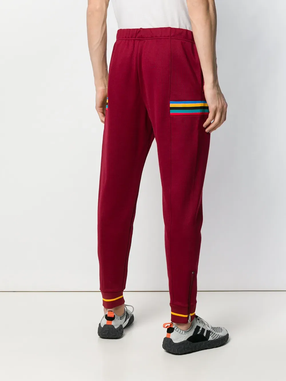 Классические спортивные брюки Nike, красный — фото 4
