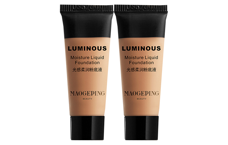 

Жидкий тональный крем с эффектом увлажнения и светочувствительной формулой 5мл*2/5мл*5 MAOGEPING