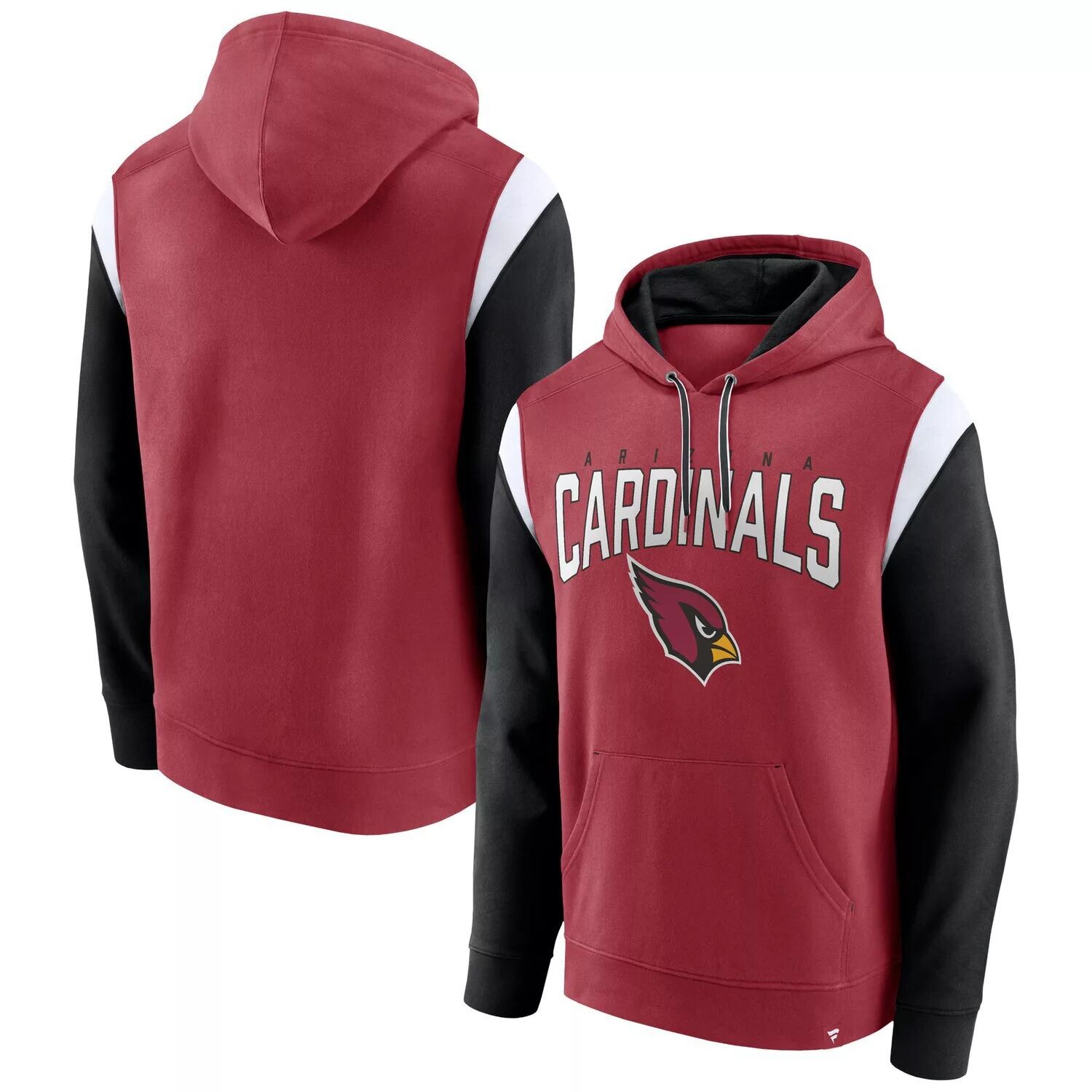 

Мужской фирменный пуловер с капюшоном Cardinal Arizona Cardinals Trench Battle Fanatics
