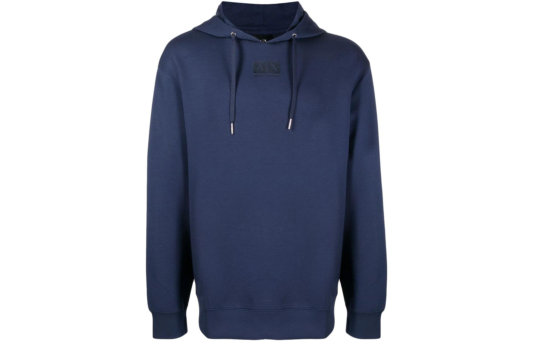 

ARMANI EXCHANGE Мужская толстовка AE SS22, синяя