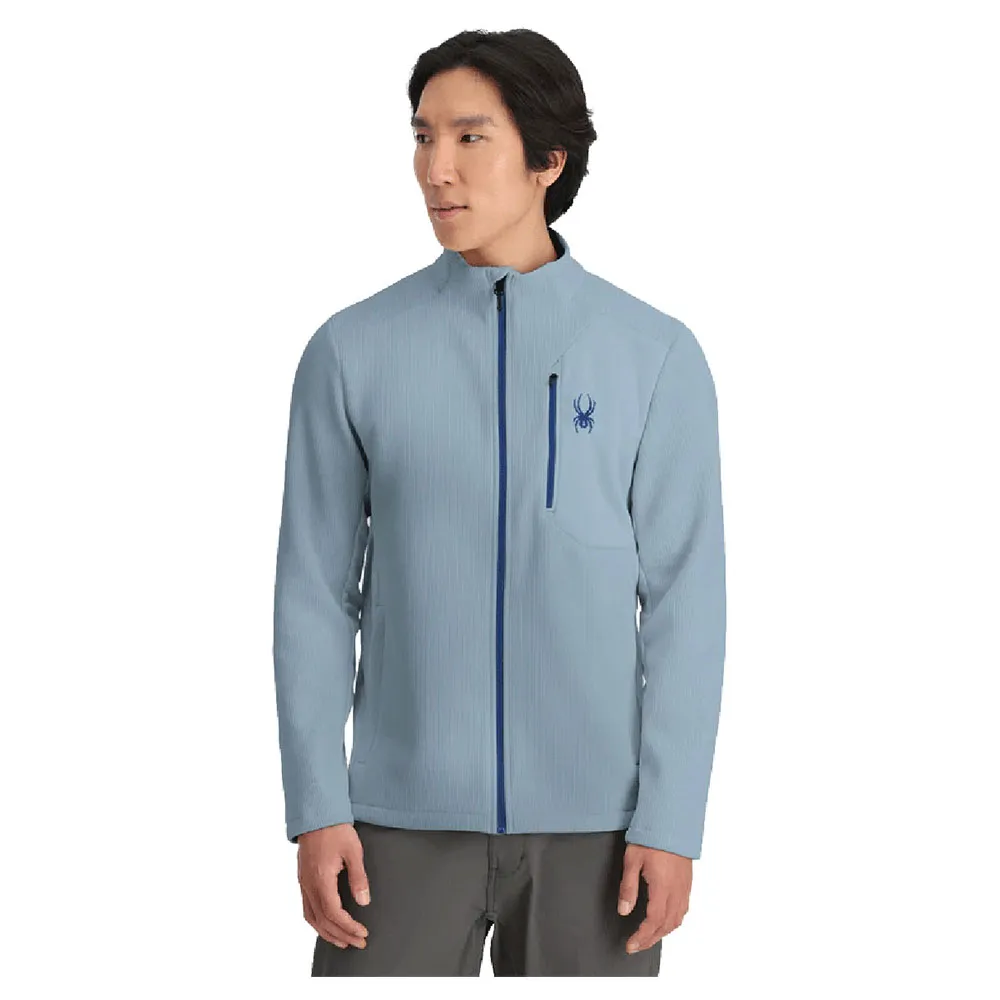 

Флис Spyder Bandit full zip, синий
