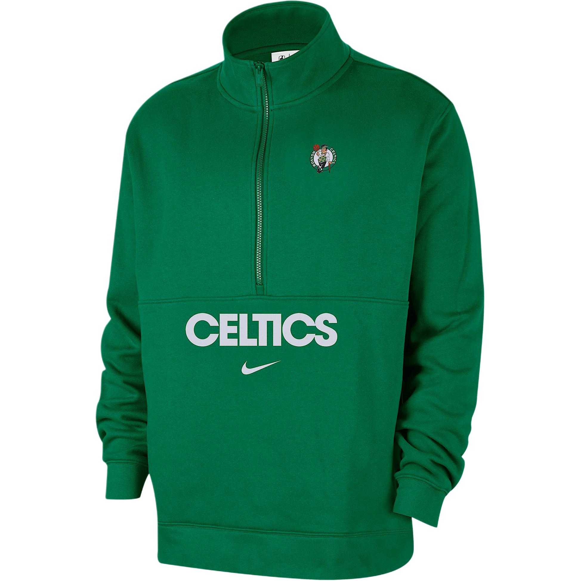 

Boston Celtics Club Courtside Men's Nba 1/2 Zip Top Nike, белый
