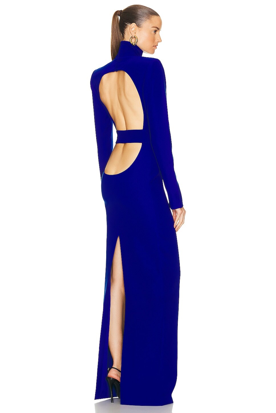

Платье Monot High Neck Back Cutout, синий