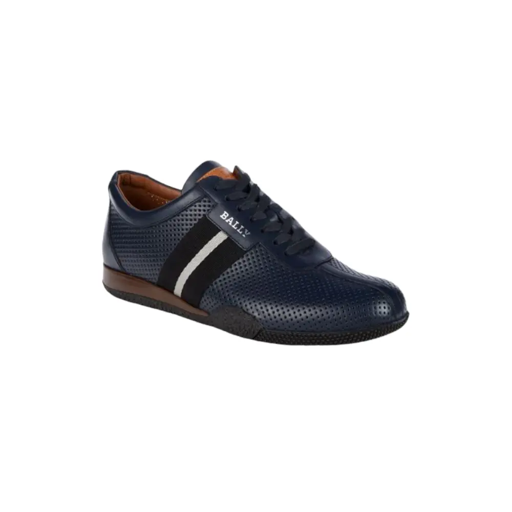 

Bally Frenz Мужские 6230484 Черные Перфорированные Кожаные Кроссовки