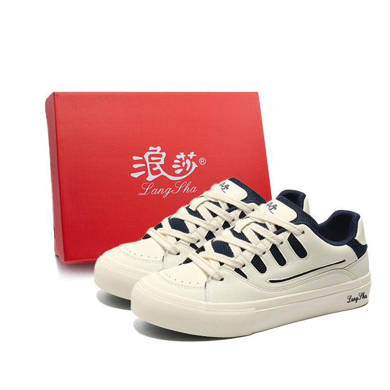 

Lanza Низкие скейтерские кроссовки мужские бежево-голубые, цвет Beige Blue